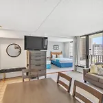Spacious Waikiki Condo 1 Block From Beach With Full Kitchen And Free Parking